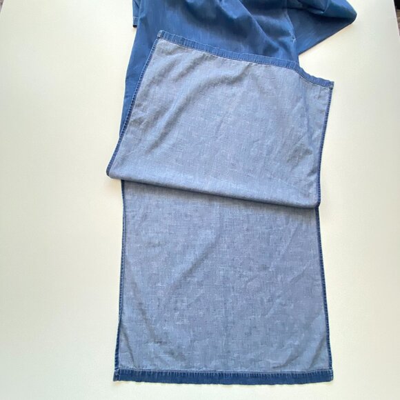 Banana Republic Cotton Cruz Oversized Denim Maxi Dress - Picture 8 of 15